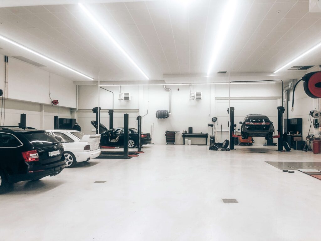 Bilde av verkstedet til Autobudget Skien